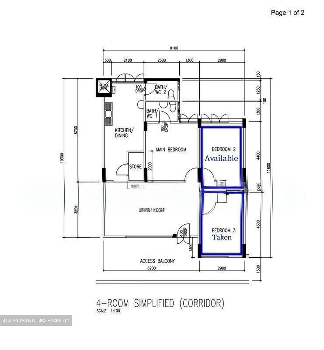 Blk 443 Tampines Street 43 (Tampines), HDB 4 Rooms #626862531
